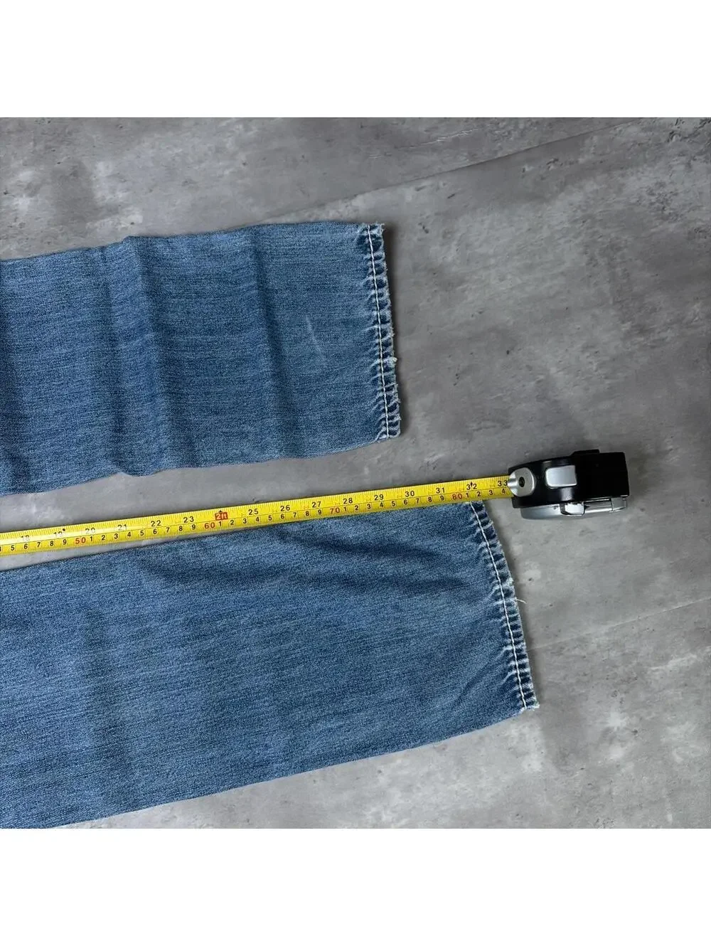 Y2K Blue True Religion Grunge Straight Denim Jeans